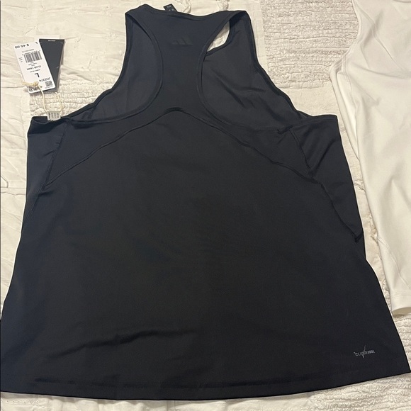 NWT Adidas Club Tank, black and white. Size Large - Picture 4 of 10